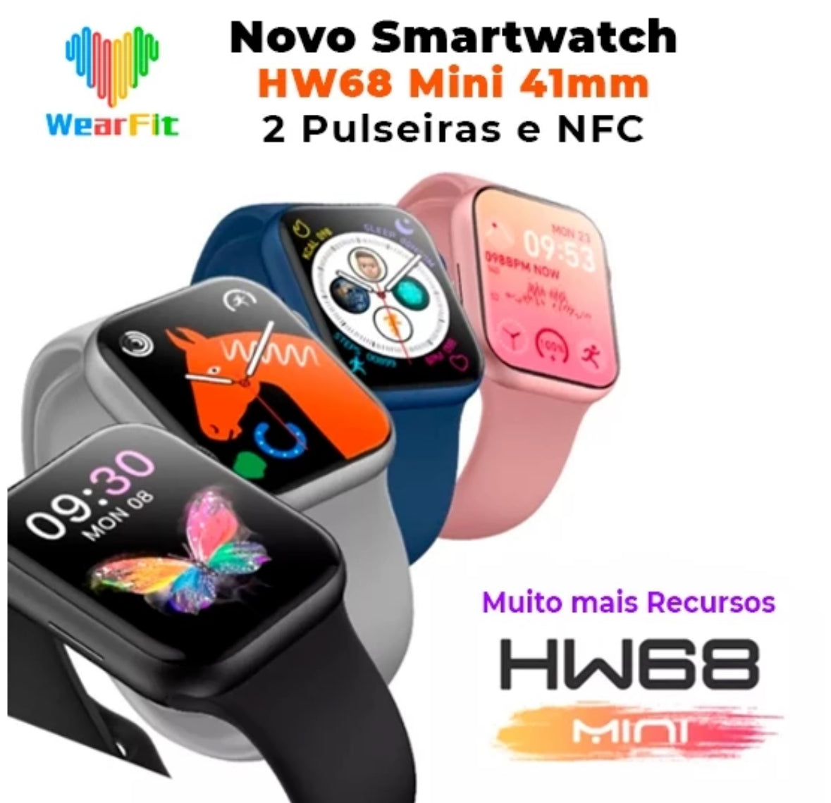 Apple Watch mini 41 mm hw68 mini