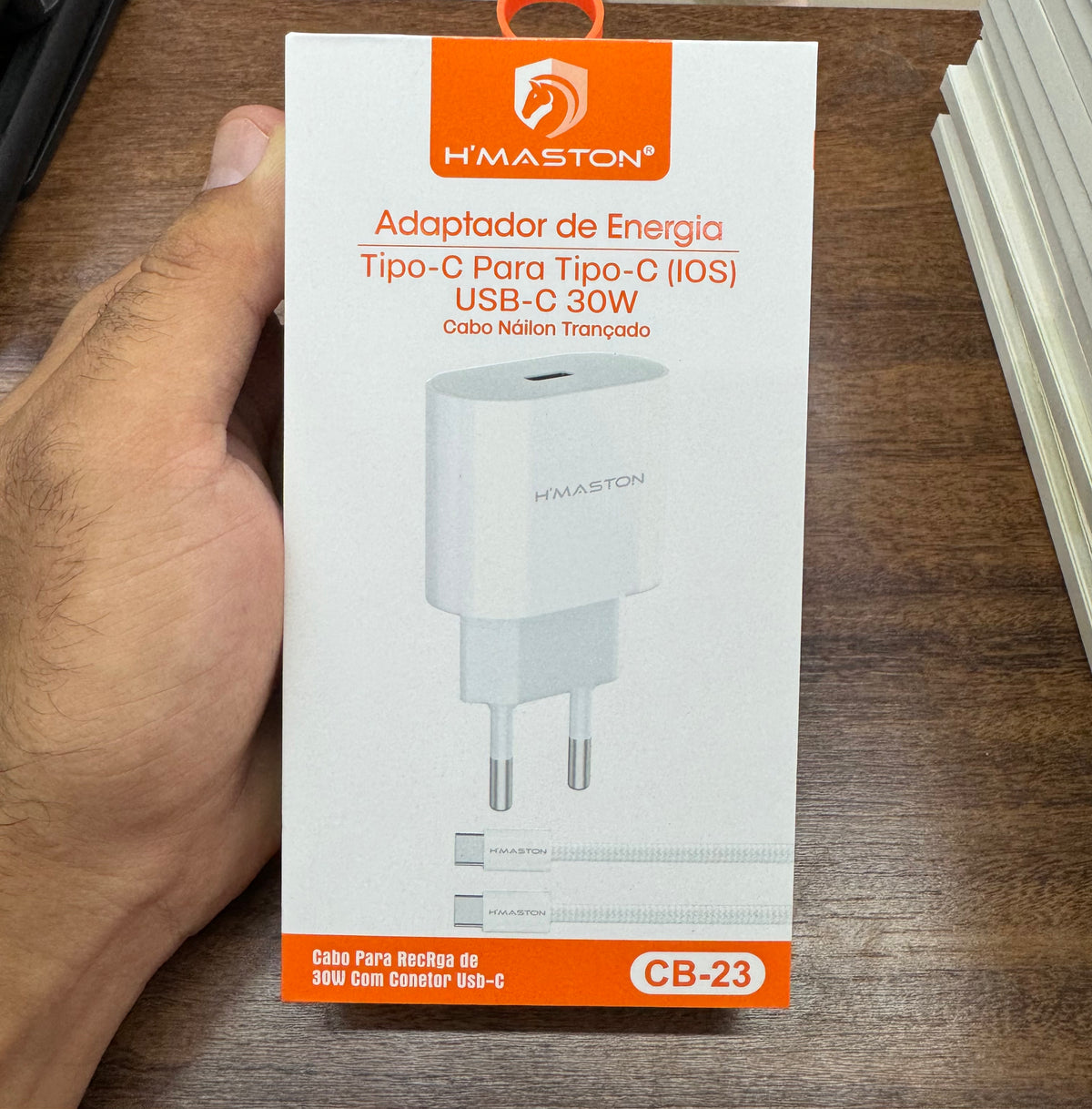 Kit Fonte turbo 30w para iphone 15 e Android entrada e saída C